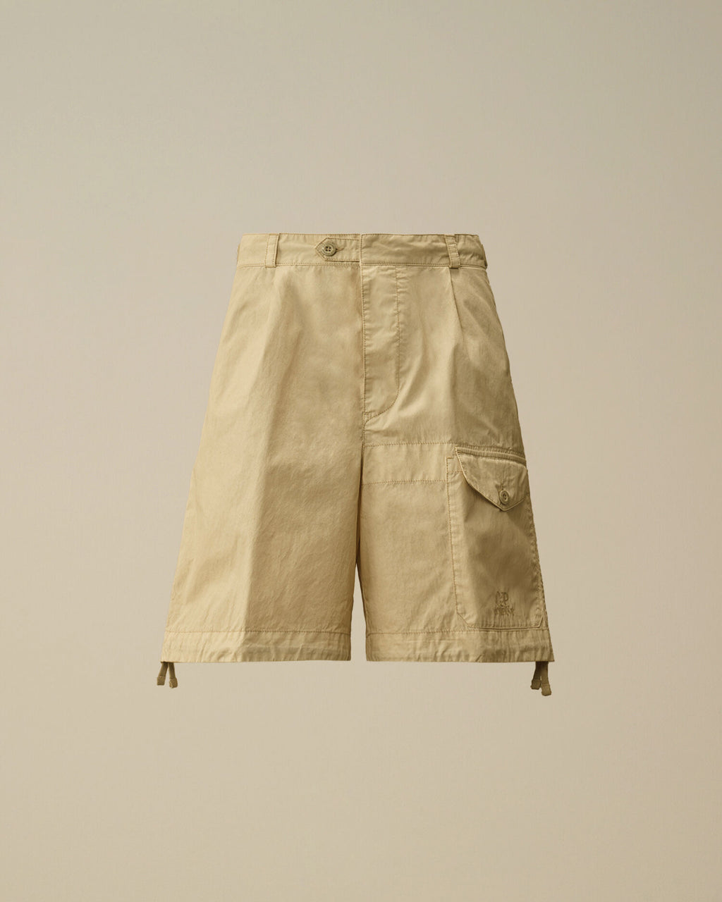 50 Fili Wax Cargo Shorts, FROZEN DEW - WHITE