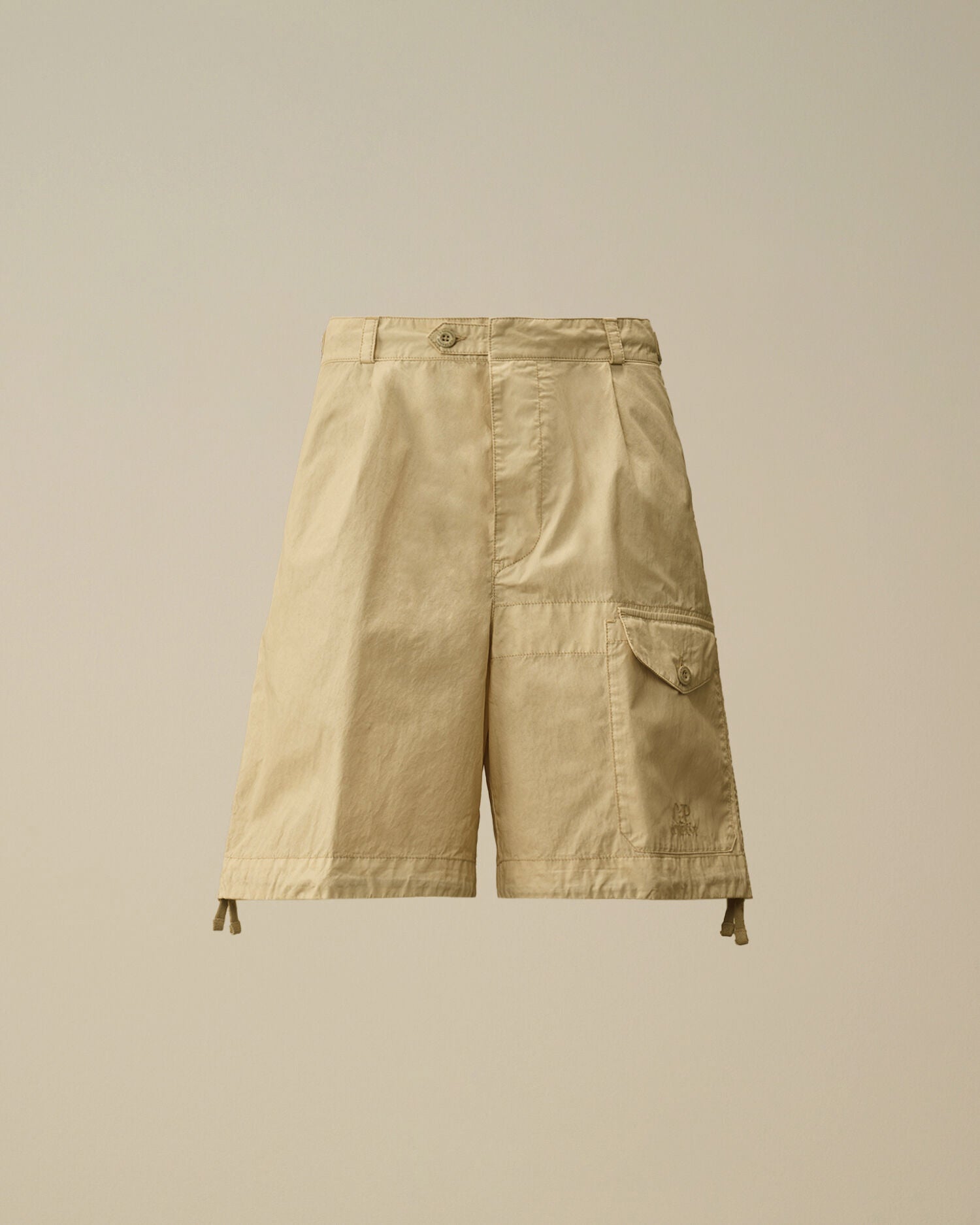 50 Fili Wax Cargo Shorts, FROZEN DEW - WHITE