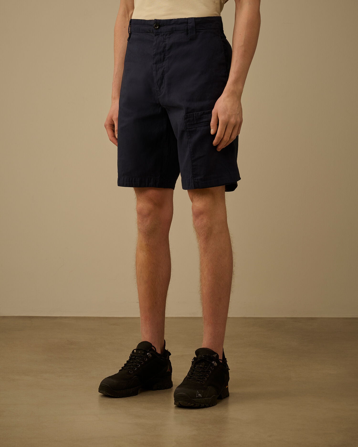 Ottoman Regular Cargo Shorts, MIDNIGHT NAVY - BLUE