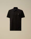 Stretch Piquet Short Sleeve Point Collar Polo, TOTAL ECLIPSE - BLUE