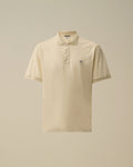 70/2 Mercerized Jersey Gasato Short Sleeve Polo, FROZEN DEW - WHITE