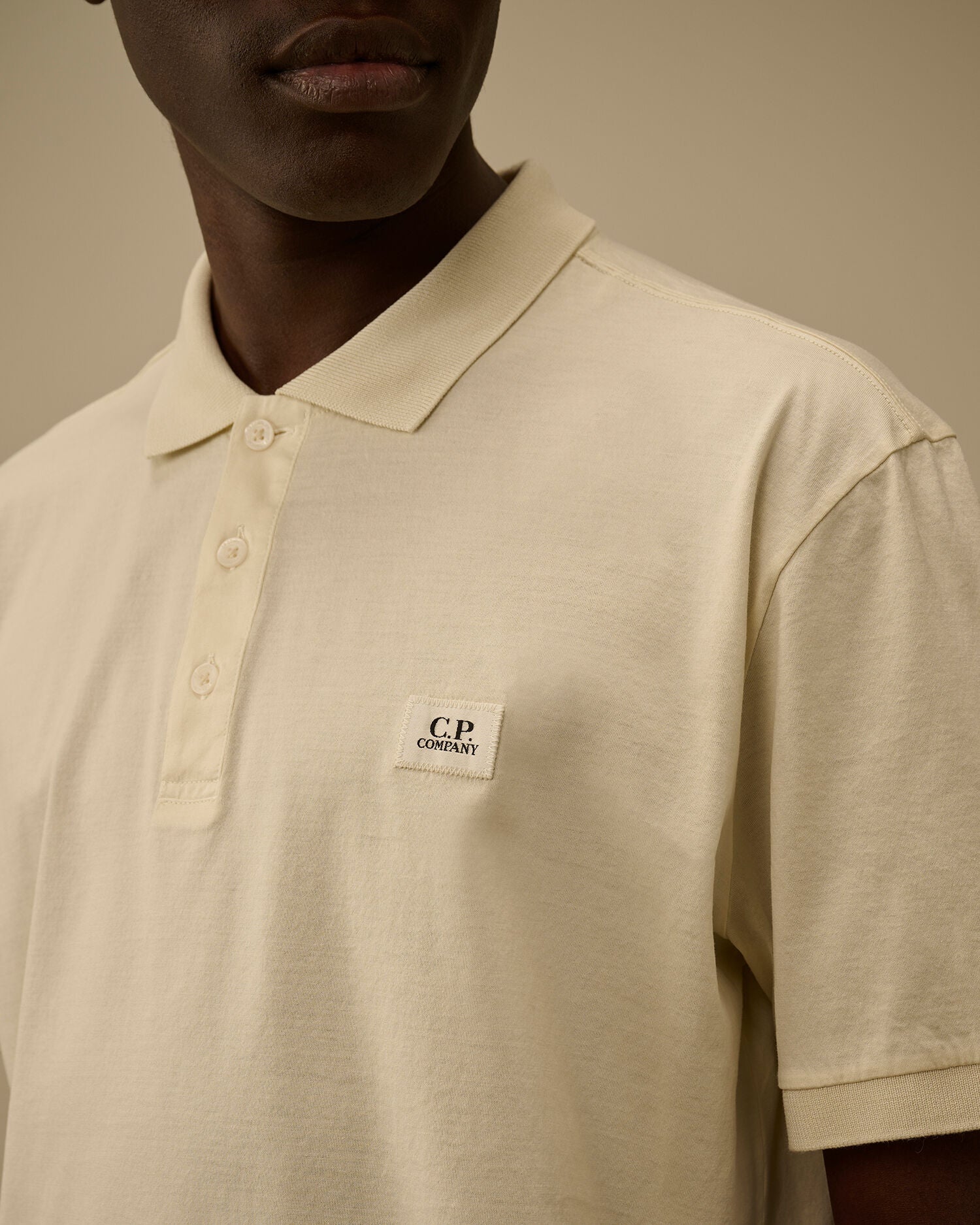 70/2 Mercerized Jersey Gasato Short Sleeve Polo, FROZEN DEW - WHITE