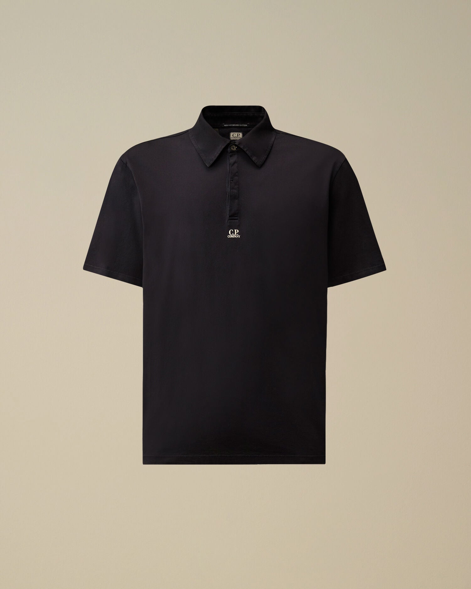70/2 Mercerized Jersey Gasato Short Sleeve Logo Polo, TOTAL ECLIPSE - BLUE