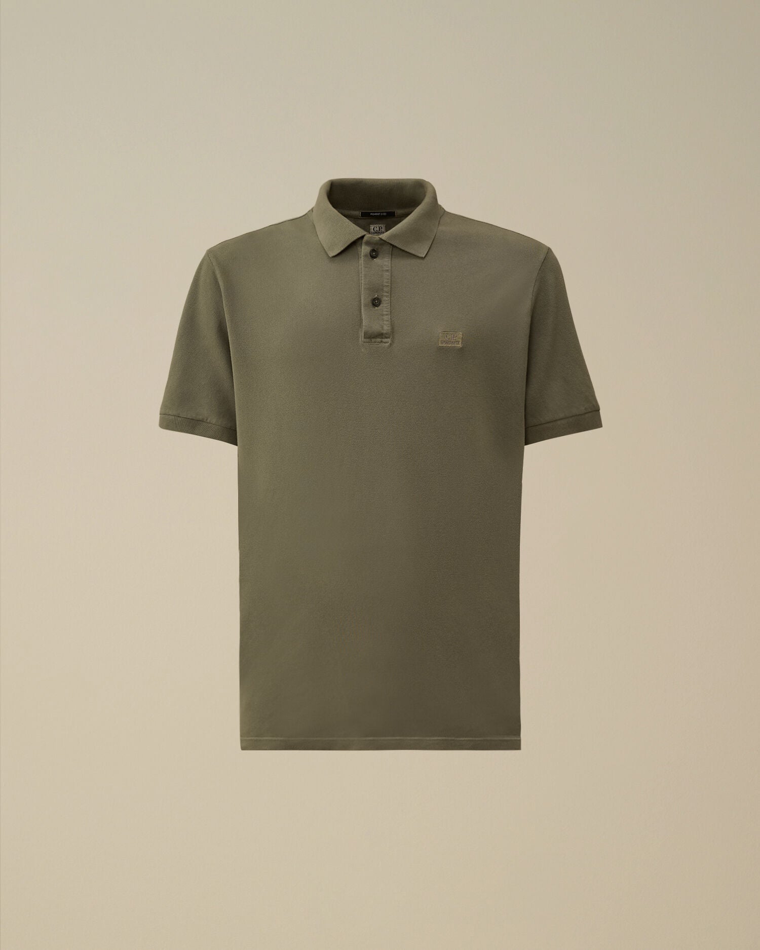 24/1 Piquet Pigment Dyed Short Sleeve Polo, GUNMETAL - GREY