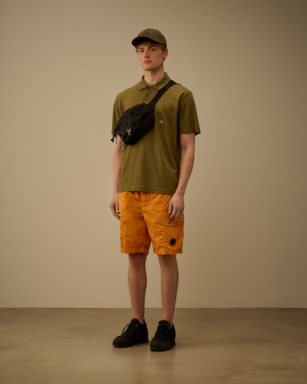 20/1 Jersey Plated Polo, DRIED HERB - GREEN