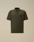 20/1 Jersey Plated Polo, GUNMETAL - GREY