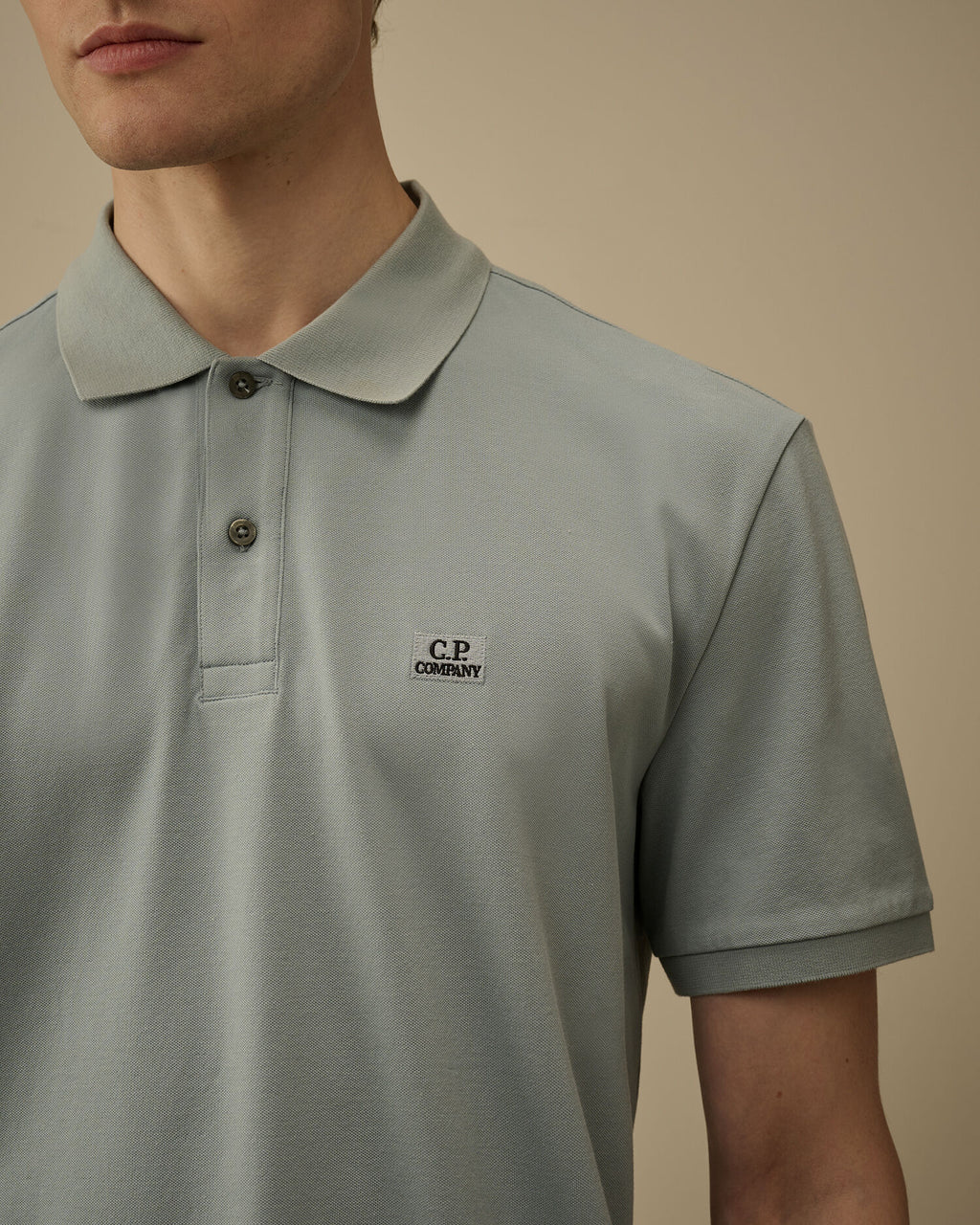Stretch Piquet Short Sleeve Polo, SILVER BLUE