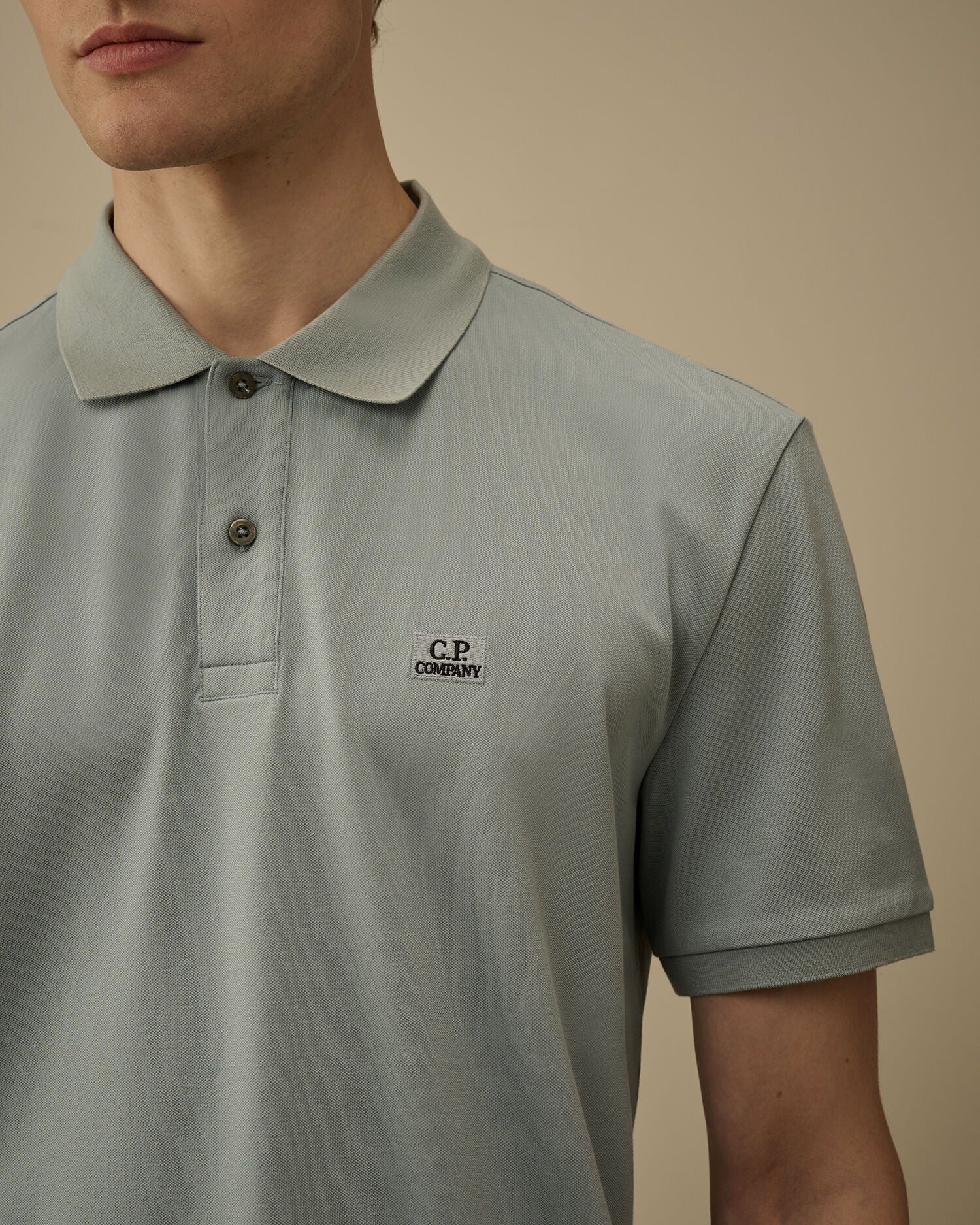 Stretch Piquet Short Sleeve Polo, SILVER BLUE