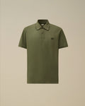 Stretch Piquet Short Sleeve Logo Polo, LAUREL WREATH - GREEN