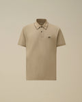 Stretch Piquet Short Sleeve Logo Polo, DOVE - GREY