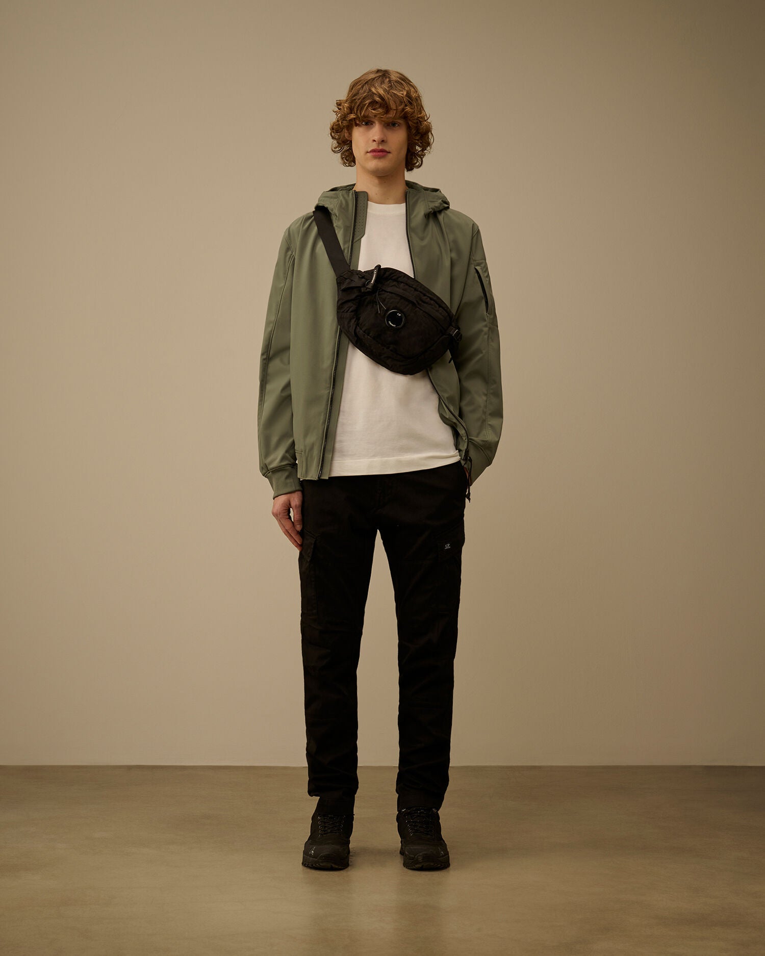 Light Fleece Short Sleeve Sweatshirt, GAUZE WHITE