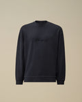 Combed Jersey 10/2 Boxy Mockneck Sweatshirt, MIDNIGHT NAVY - BLUE