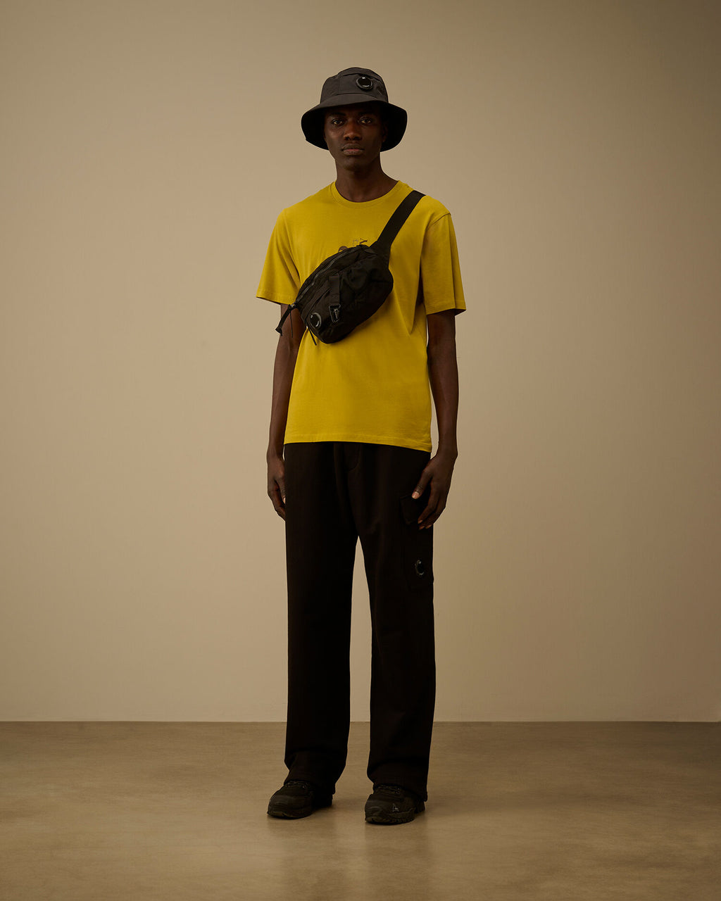 30/1 Jersey Short Sleeve Printed T-Shirt, ANTIQUE MOSS -YELLOW