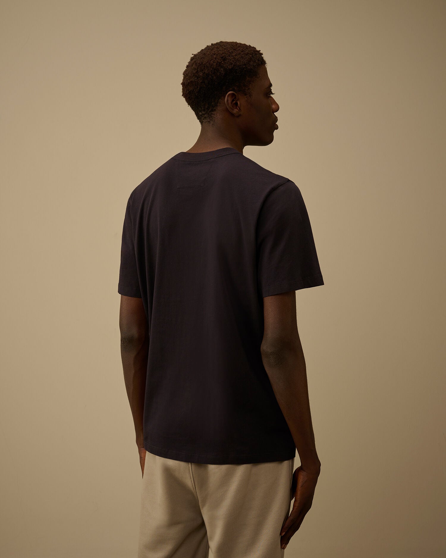 30/1 Jersey Short Sleeve Printed T-Shirt, TOTAL ECLIPSE - BLUE