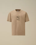 30/1 Jersey Short Sleeve Printed T-Shirt, DOVE - GREY