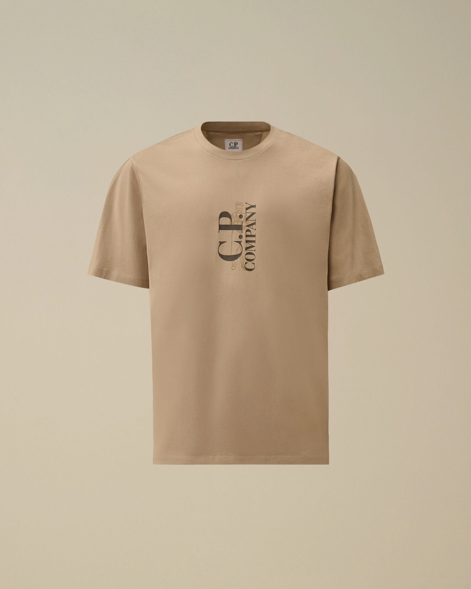 30/1 Jersey Short Sleeve Printed T-Shirt, DOVE - GREY