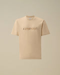 30/1 Jersey Short Sleeve Chest Logo T-Shirt, FROZEN DEW - WHITE