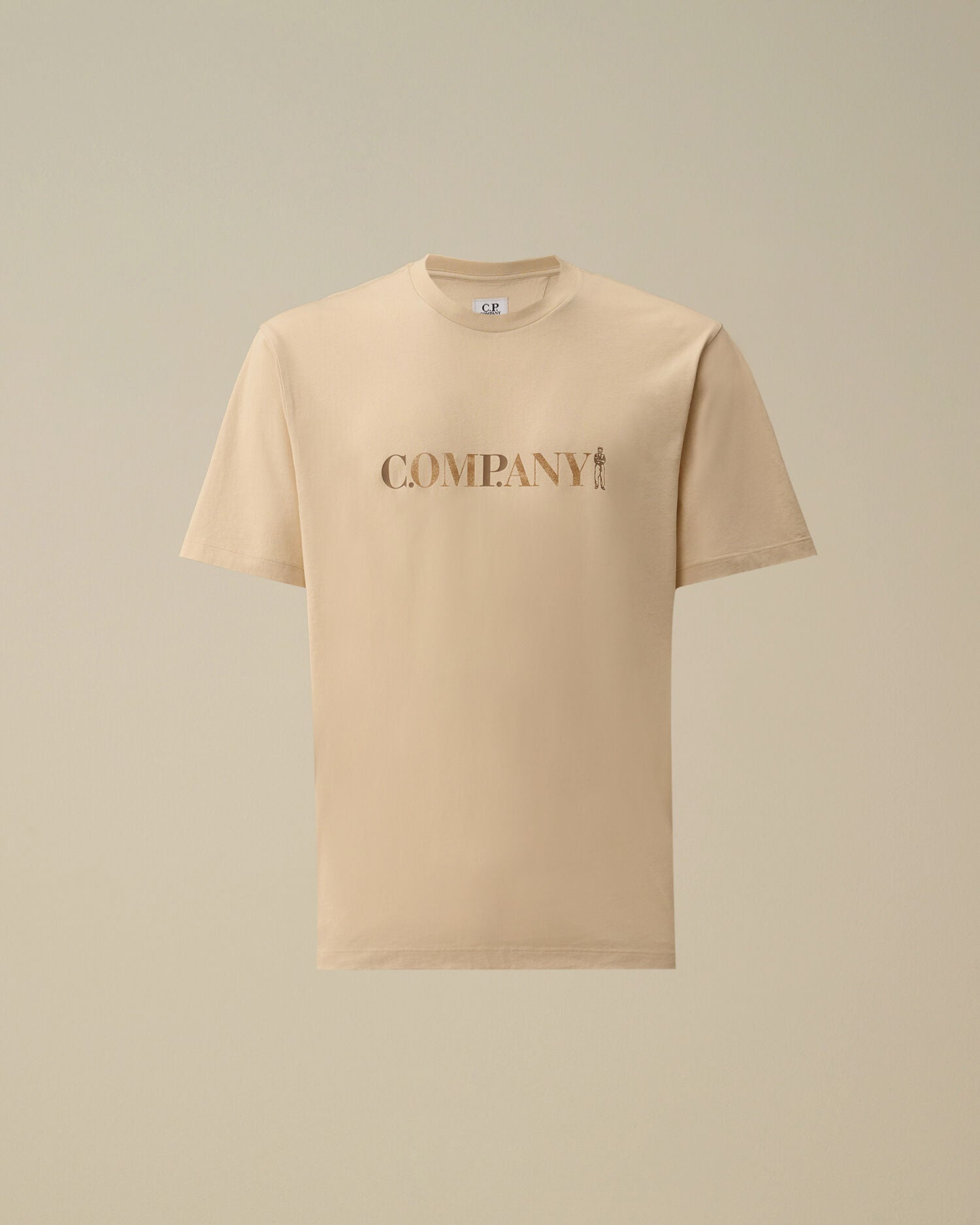 30/1 Jersey Short Sleeve Chest Logo T-Shirt, FROZEN DEW - WHITE