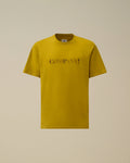 30/1 Jersey Short Sleeve Chest Logo T-Shirt, ANTIQUE MOSS -YELLOW
