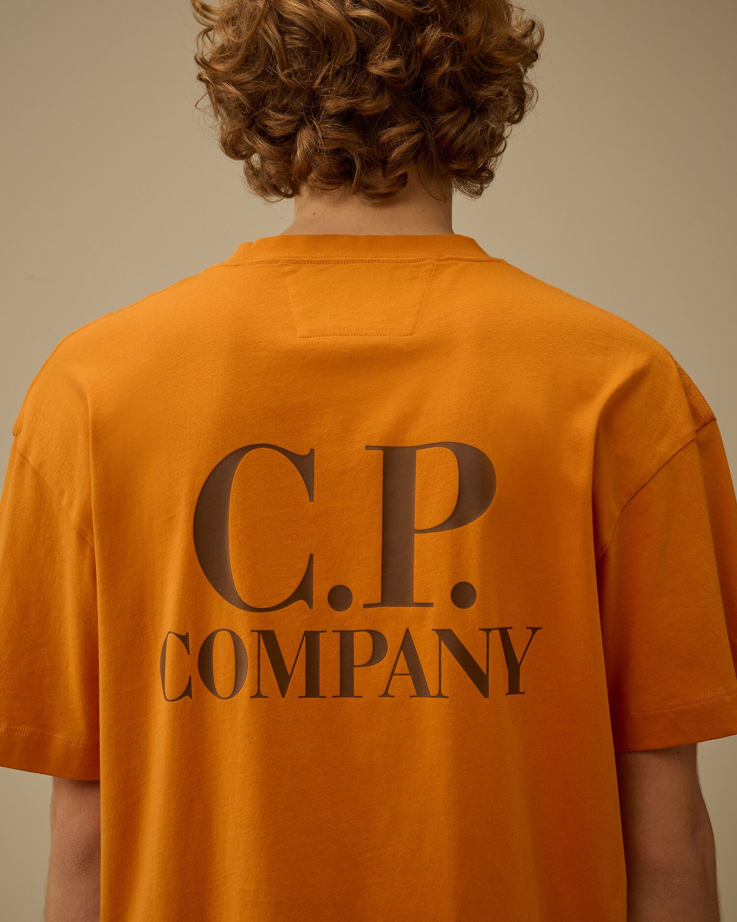 30/1 Jersey Short Sleeve Printed Graphics T-Shirt, DESERT SUN - ORANGE