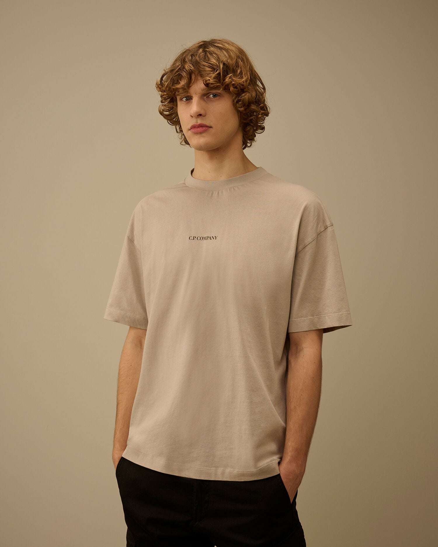 30/1 Jersey Short Sleeve Logo T-Shirt, DOVE - GREY