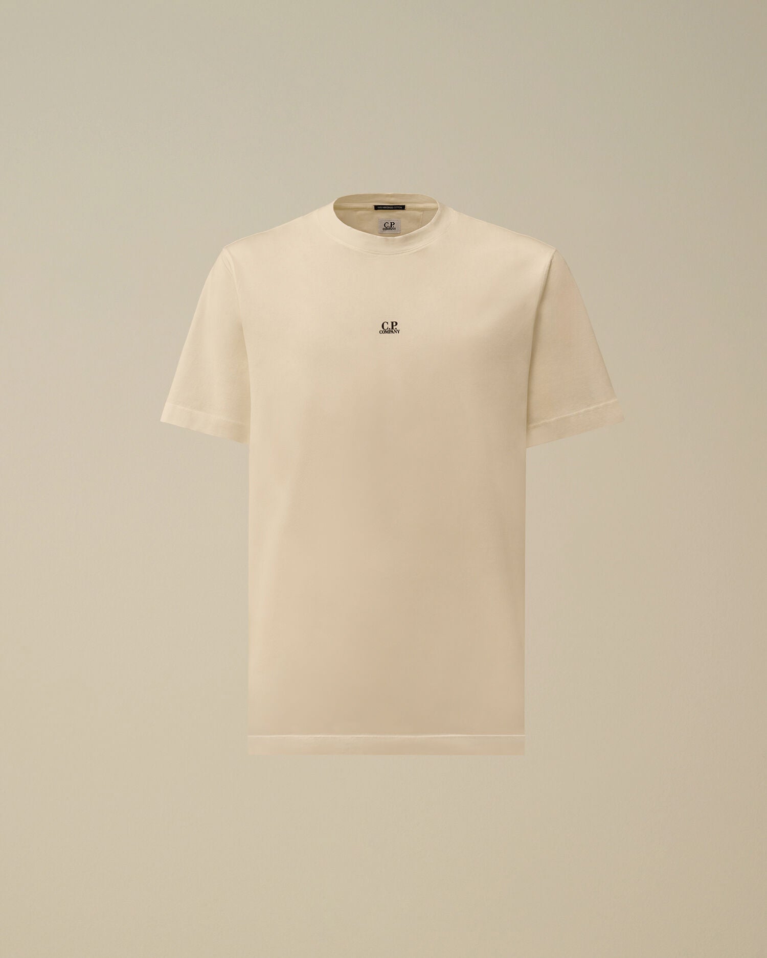 Mercerized Jersey 70/2 Gasato Short Sleeve T-Shirt, GAUZE WHITE