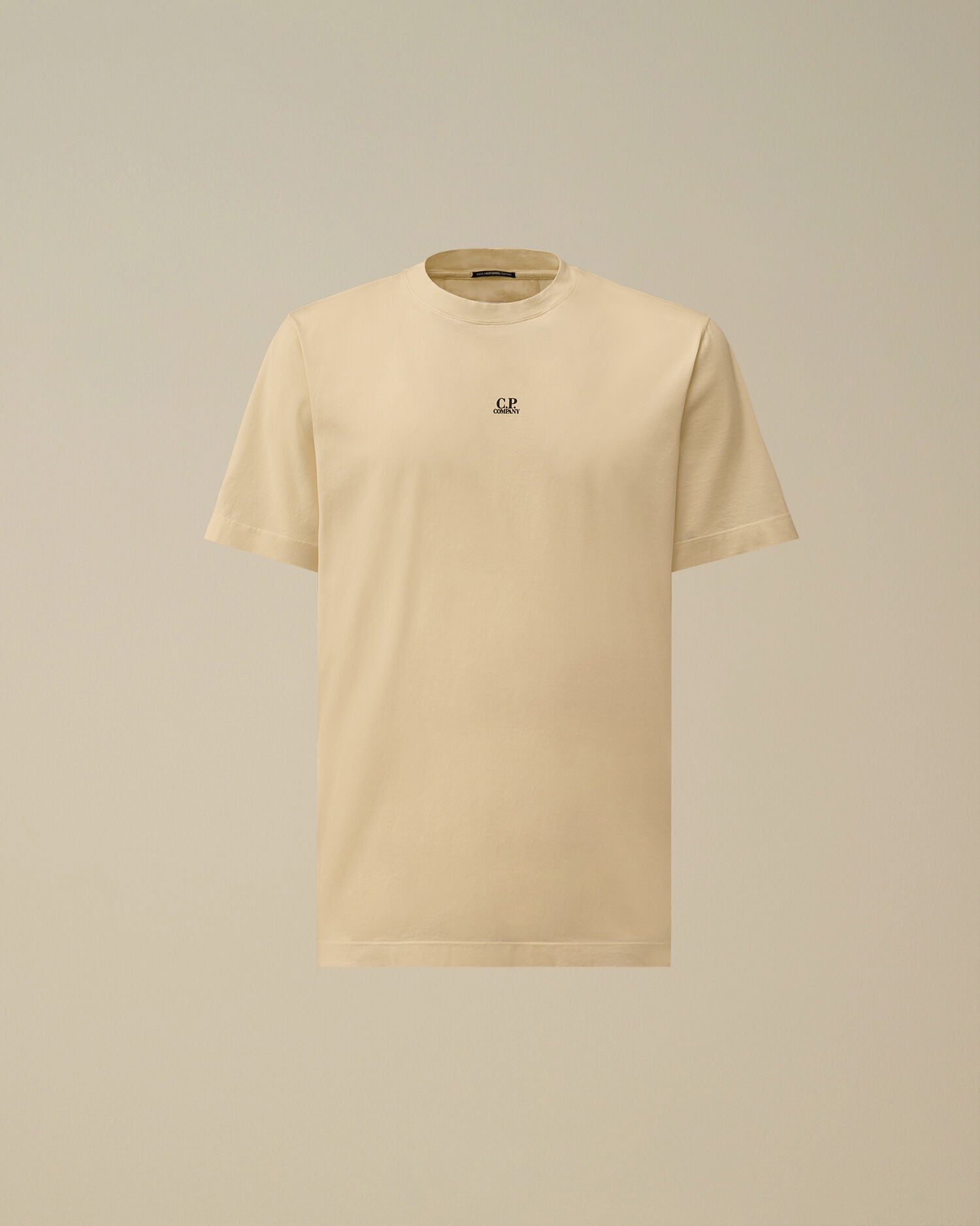 Mercerized Jersey 70/2 Gasato Short Sleeve T-Shirt, FROZEN DEW - WHITE