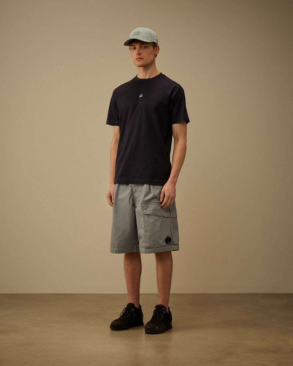 Mercerized Jersey 70/2 Gasato Short Sleeve T-Shirt, TOTAL ECLIPSE - BLUE