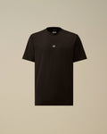 Mercerized Jersey 70/2 Gasato Short Sleeve T-Shirt, BLACK