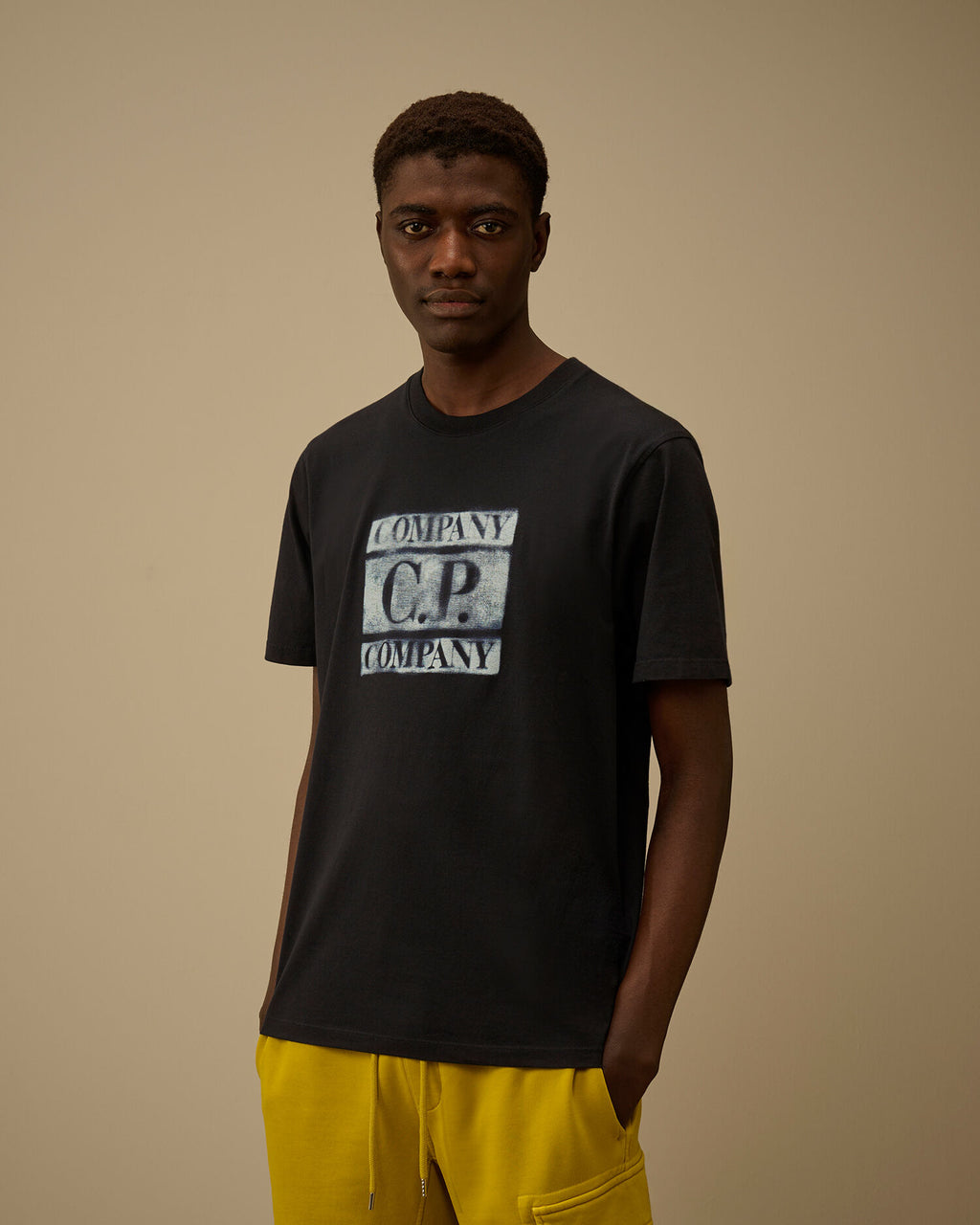 30/1 Jersey Short Sleeve Faded Logo T-Shirt, TOTAL ECLIPSE - BLUE