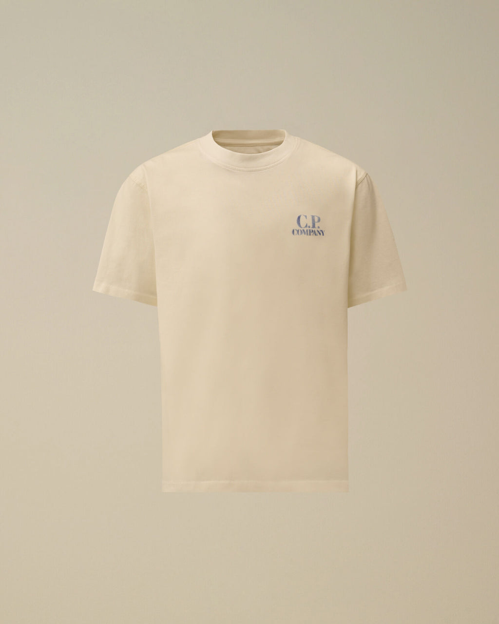 30/1 Jersey Comfort Logo T-Shirt, GAUZE WHITE