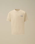30/1 Jersey Comfort Logo T-Shirt, GAUZE WHITE