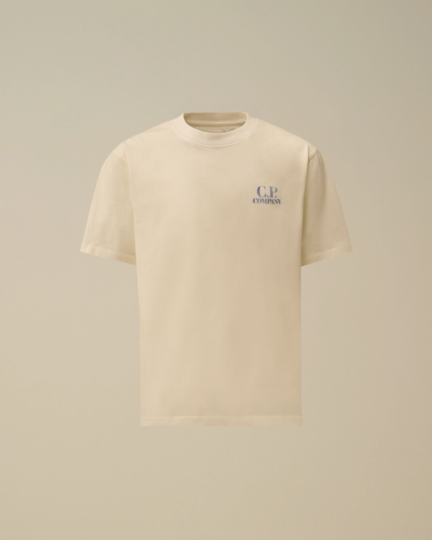30/1 Jersey Comfort Logo T-Shirt, GAUZE WHITE