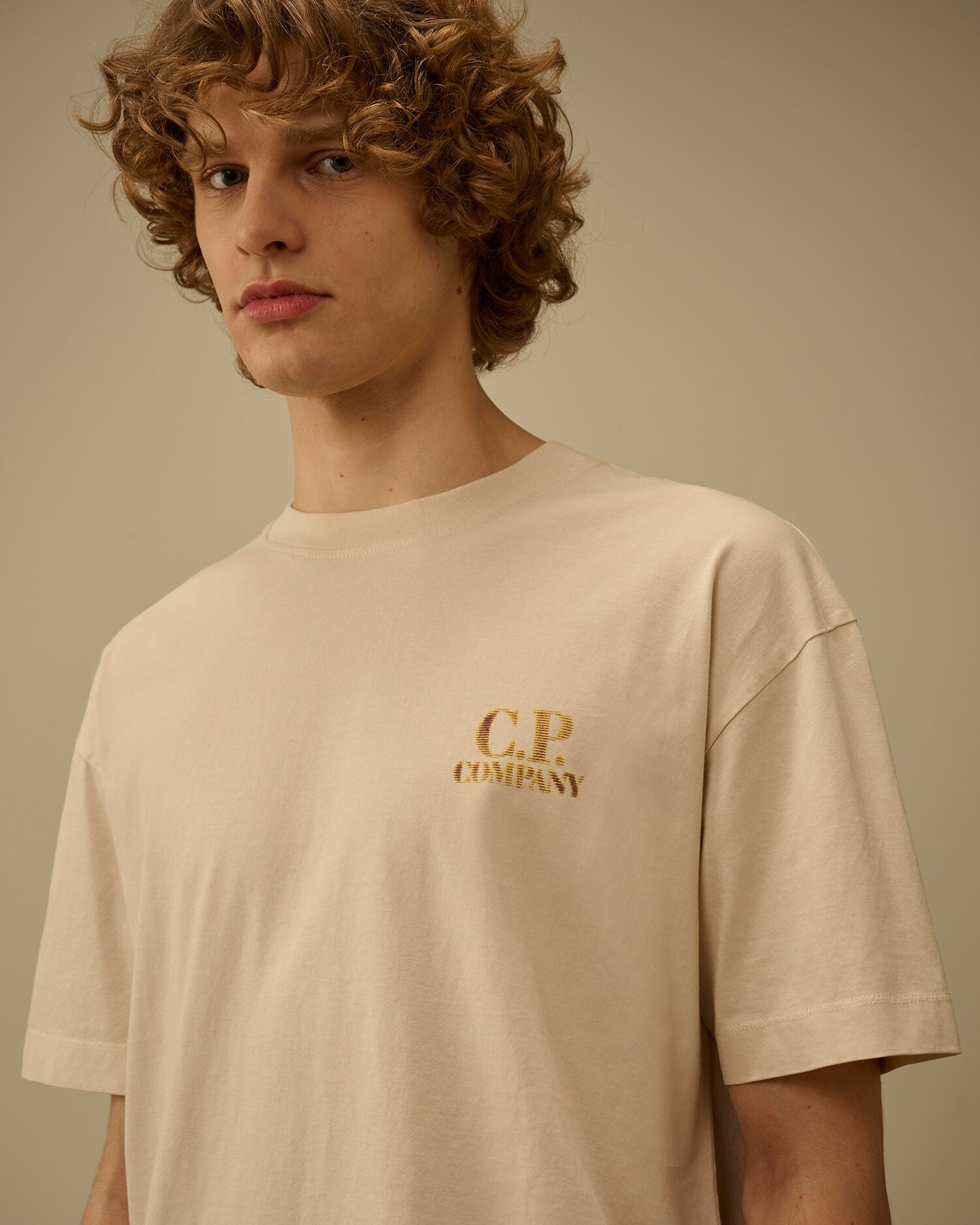 30/1 Jersey Comfort Logo T-Shirt, FROZEN DEW - WHITE