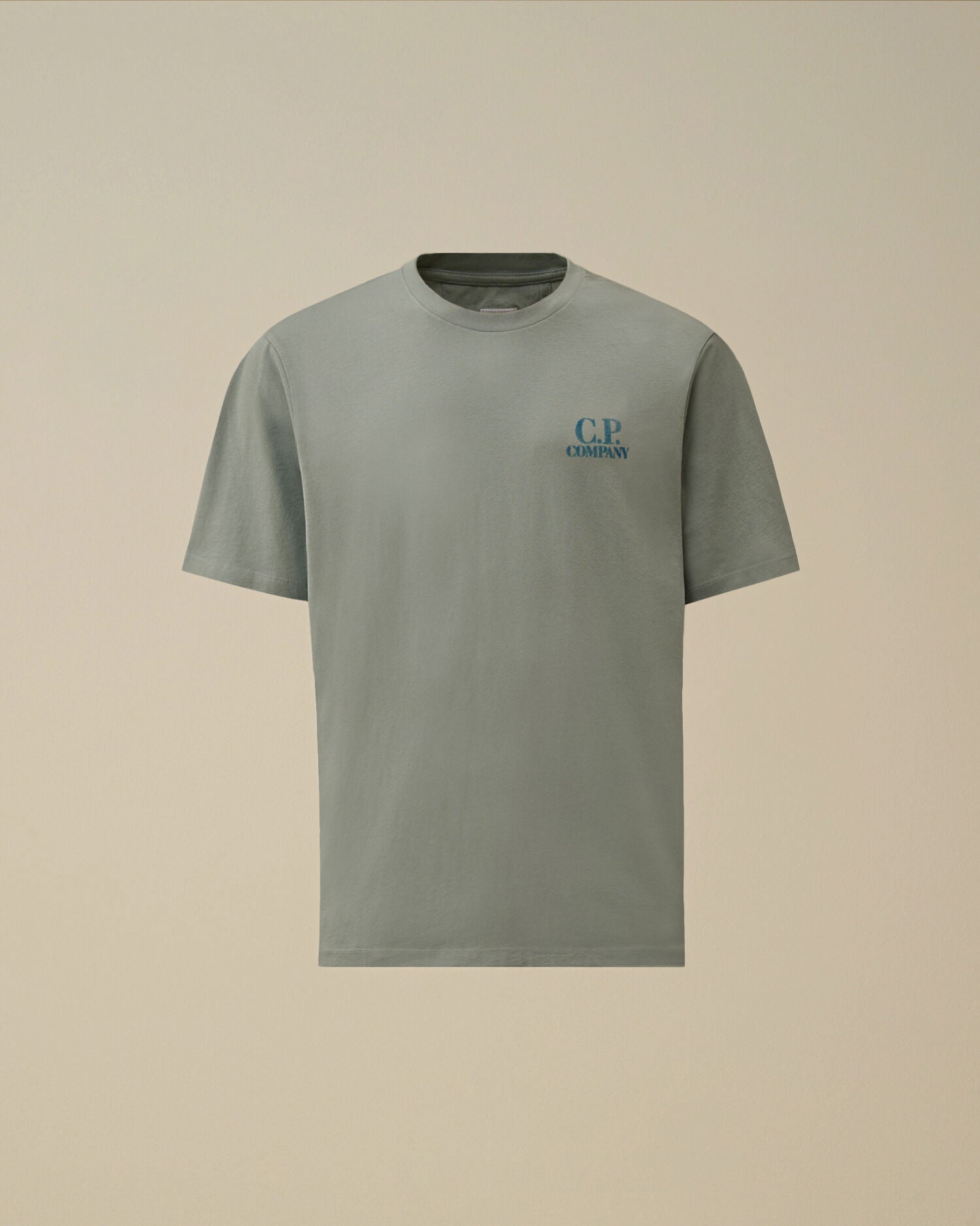 30/1 Jersey Comfort Logo T-Shirt, SILVER BLUE
