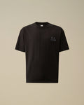 30/1 Jersey Comfort Logo T-Shirt, TOTAL ECLIPSE - BLUE