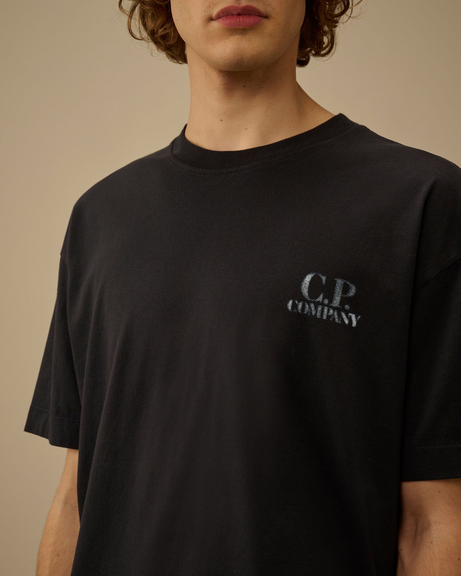 30/1 Jersey Comfort Logo T-Shirt, TOTAL ECLIPSE - BLUE
