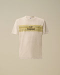 30/1 Jersey Short Sleeve Striped T-Shirt, GAUZE WHITE