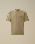 24/1 Piquet Pigment Dyed Short Sleeve T-Shirt, MOSS GRAY - GREEN