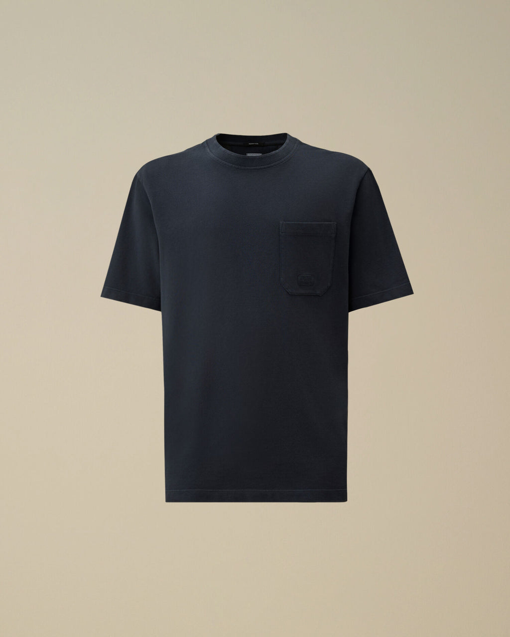 24/1 Piquet Pigment Dyed Short Sleeve T-Shirt, MIDNIGHT NAVY - BLUE