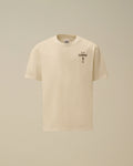 30/1 Jersey Short Sleeve British Sailor T-Shirt, GAUZE WHITE