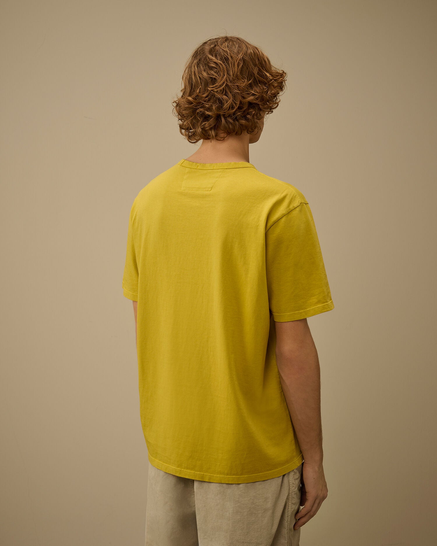 20/1 Jersey Short Sleeve T-Shirt, ANTIQUE MOSS -YELLOW