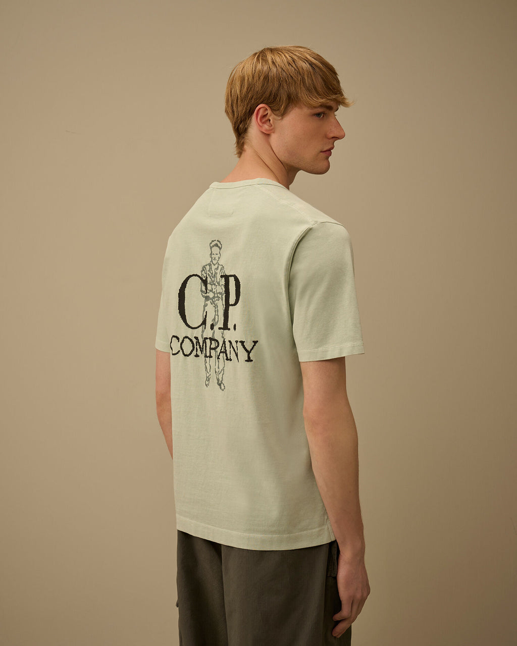 1020 Jersey Short Sleeve Embroidery T-Shirt, MISTY BLUE