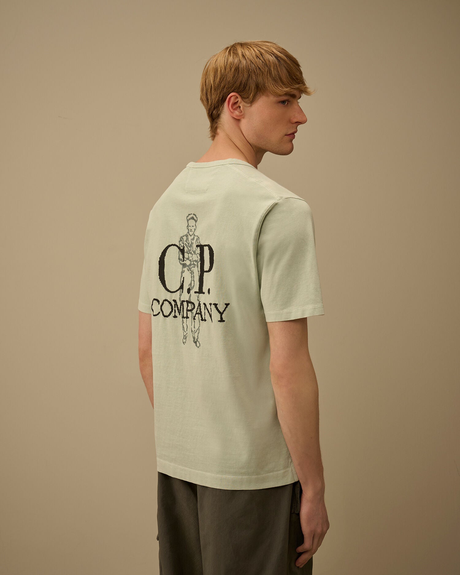 1020 Jersey Short Sleeve Embroidery T-Shirt, MISTY BLUE