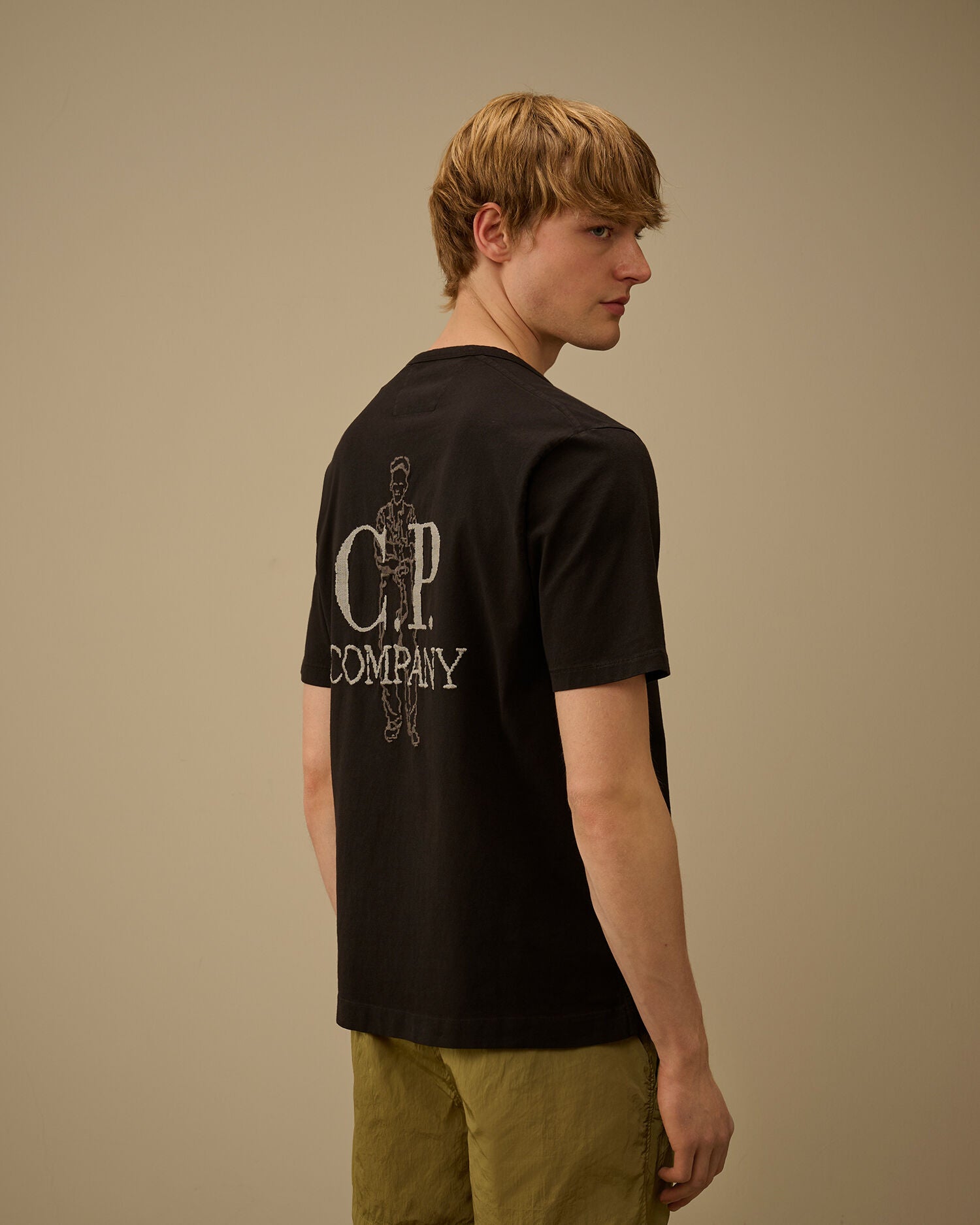 1020 Jersey Short Sleeve Embroidery T-Shirt, BLACK