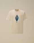 Compact 20/1 Jersey Short Sleeve British Sailor T-Shirt, GAUZE WHITE