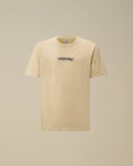 24/1 Jersey Short Sleeve Logo T-Shirt, FROZEN DEW - WHITE