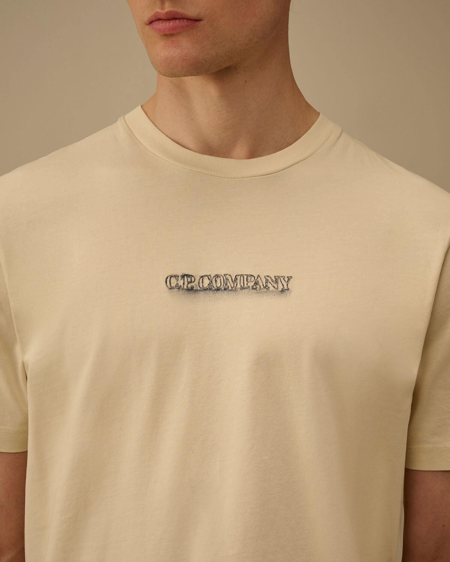 24/1 Jersey Short Sleeve Logo T-Shirt, FROZEN DEW - WHITE