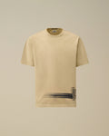 24/1 Jersey Short Sleeve Bottom Logo T-Shirt, FROZEN DEW - WHITE