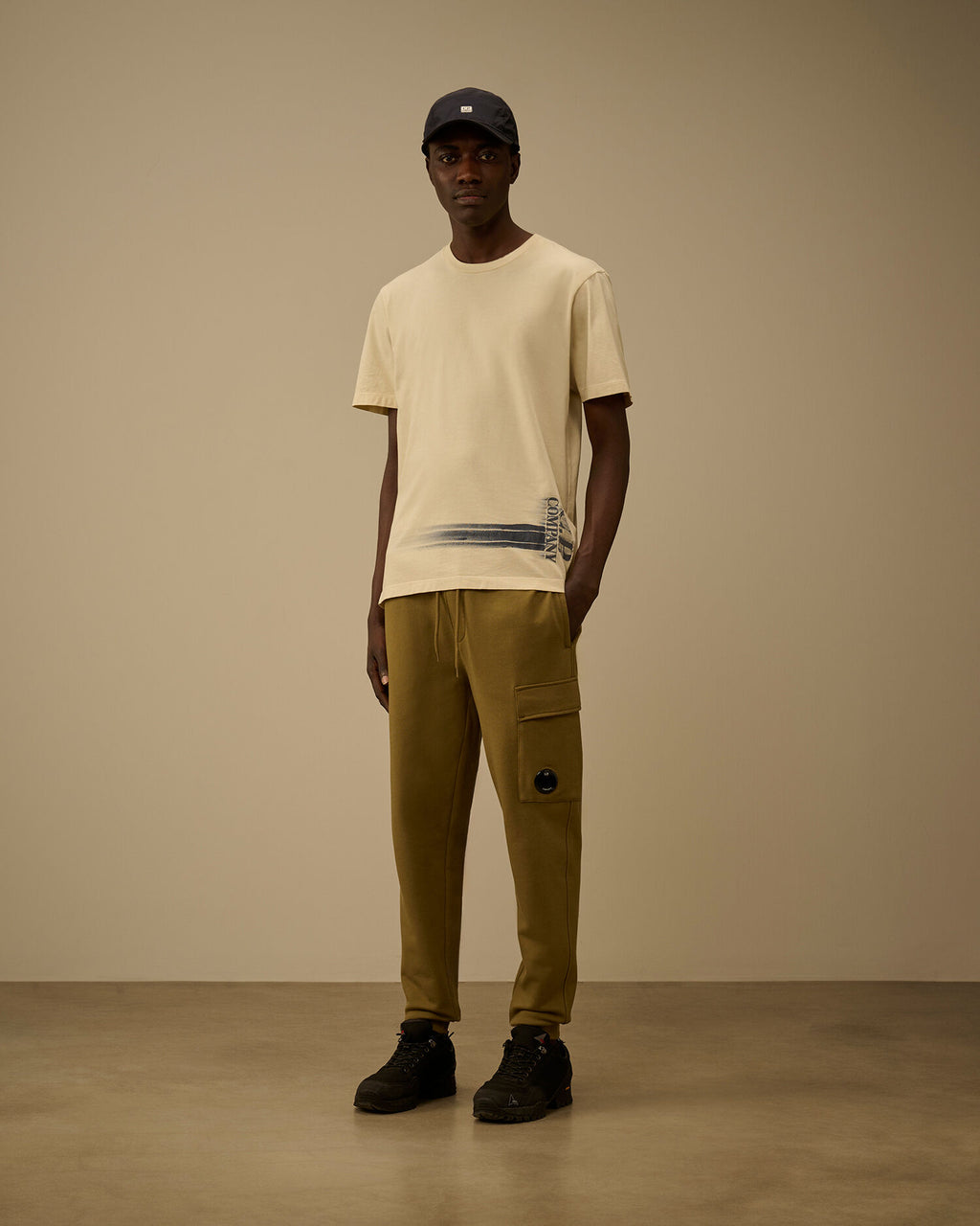 24/1 Jersey Short Sleeve Bottom Logo T-Shirt, FROZEN DEW - WHITE